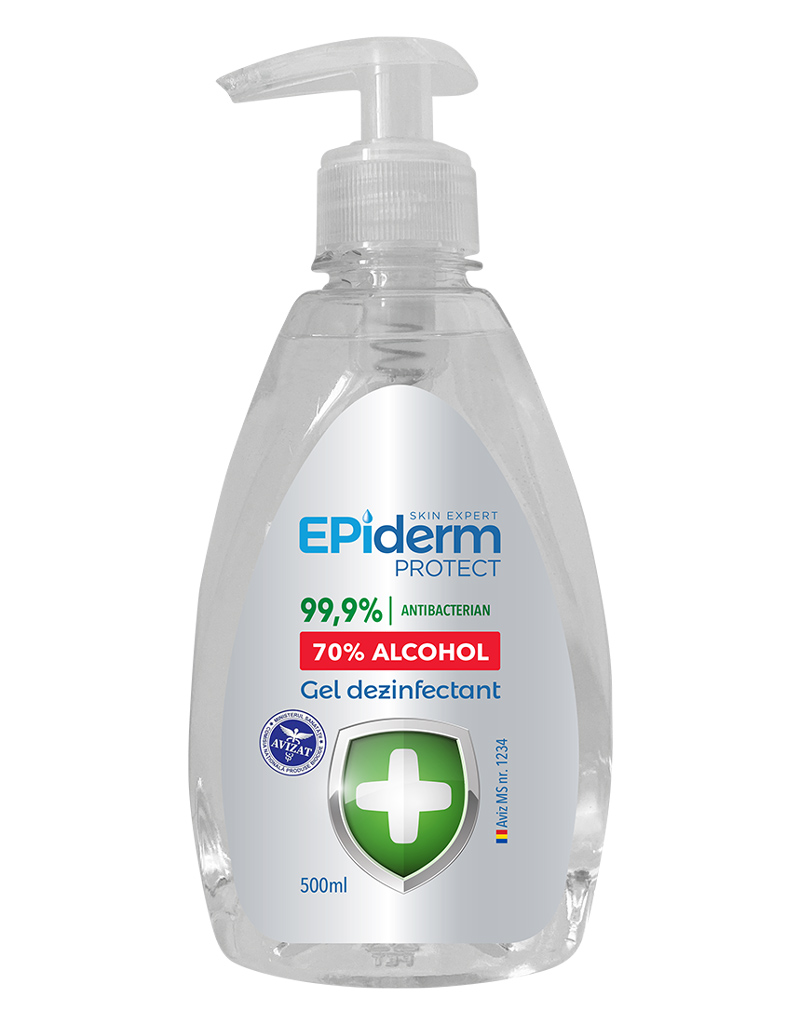 Dezinfectant gel pentru mâini Epiderm 500ml